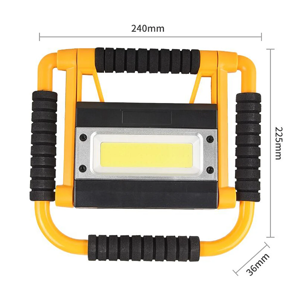 Prezzo Alonefire Z4 20W Ha Condotto Il Riflettore Portatile Super Luminoso Ha Condotto La Luce Del Lavoro Ricaricabile Per Il Campeggio Esterno Lampe Ha Condotto La Torcia Elettrica