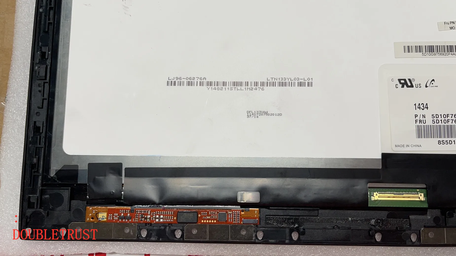 13 3 &quotLCD сенсорный экран дигитайзер сборка + панель LTN133YL03-L01 LTN133YL01 для Lenovo Yoga Pro 1370