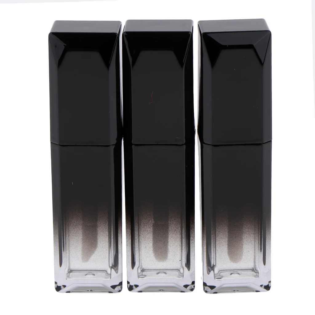 

3pcs Empty Tubes Lip Gloss UV Bottle Lip Balm Cosmetic Containers Lipsticks