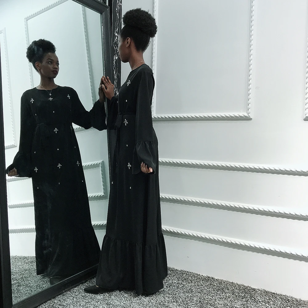 Кафтан Дубай Abaya турецкий хиджаб мусульманское платье женские платья