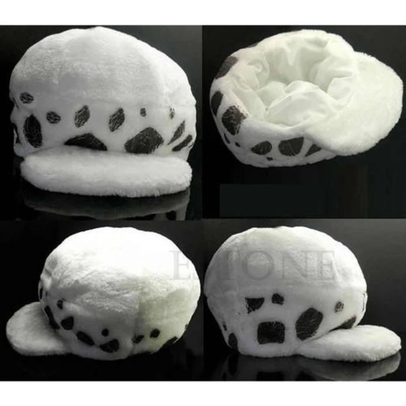 

Cosplay One Piece Trafalgar Law Cap Halloween Gift Anime Doctor Hat New