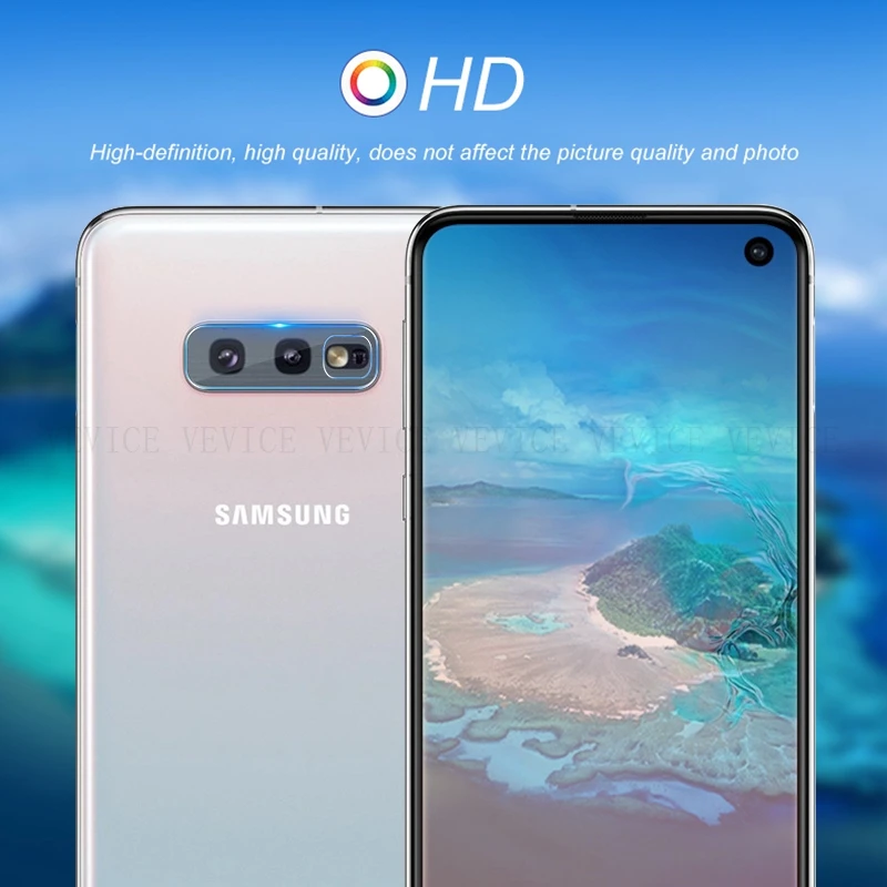 Задняя Защитная пленка для объектива камеры стекло samsung Galaxy S9 S10 e A6 Plus A10 A30 M10 M30 M20 A7