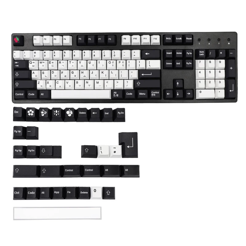 69HA 137 Key / Set Cherry Profile Custom PBT Dye Sublimation Keycaps for MX Mechanical Keyboard Corsair Strafe K65 | Компьютеры и офис