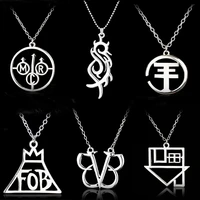 fashion rock band pendant necklace pendants for men and women fans friends best gift silver color chain drop shipping