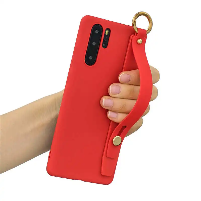 Ремешок на запястье руки силиконовый браслет чехол для Huawei P8 Lite 2017 P9 P10 P30 P20 Pro Nova 3i