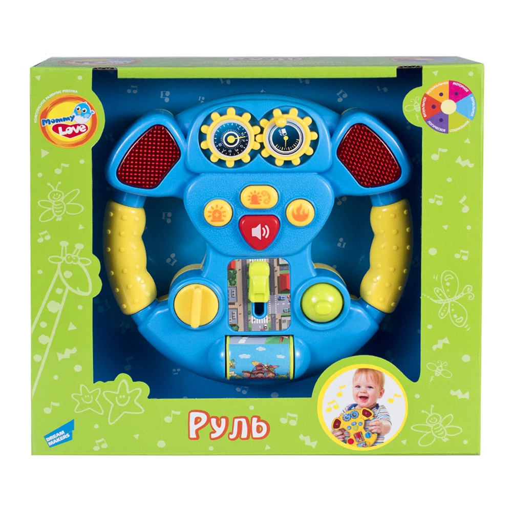 Игрушка музыкальная DREAM Makers Руль|Игрушечные рации| |