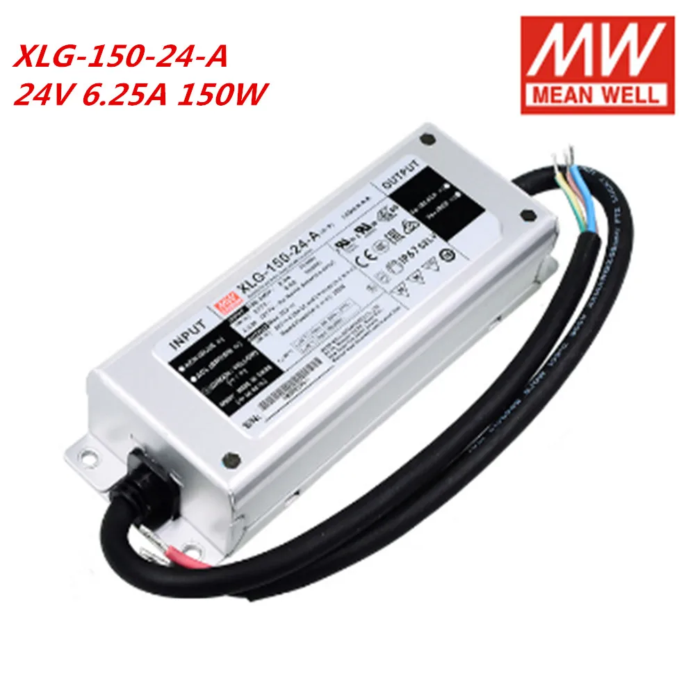 Бренд MEAN WELL представляет XLG-150 12V/24 V/H/L-A светодиодный постоянной мощности