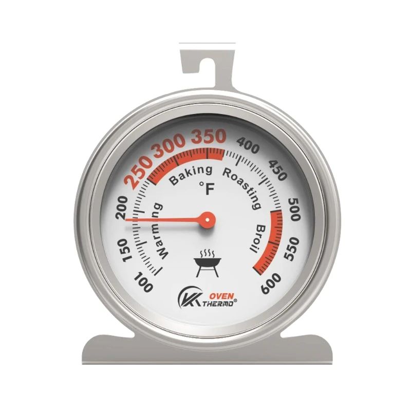 

Refrigerator Freezer Thermometer Large Dial Stainless Steel Temperature Gauge Precision Oven Cooker Thermometers