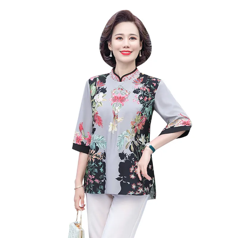 Женское традиционное платье Ципао Восточная китайская одежда Топ для женщин 2022 |