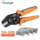 SN-58B = SN-28B + SN-48B IWISS Автомобильная Клемма обжимные плоскогубцы многофункциональный инструмент для штекер DuPont пружинный терминал