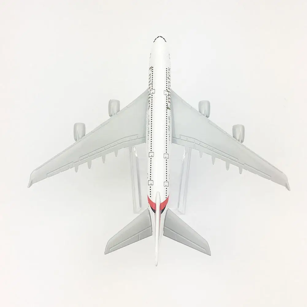 

16cm United Arab Airbus 380 Airplane Model Resin Model Plane Model Airplanes Scale Diecast Aircraft T3V2