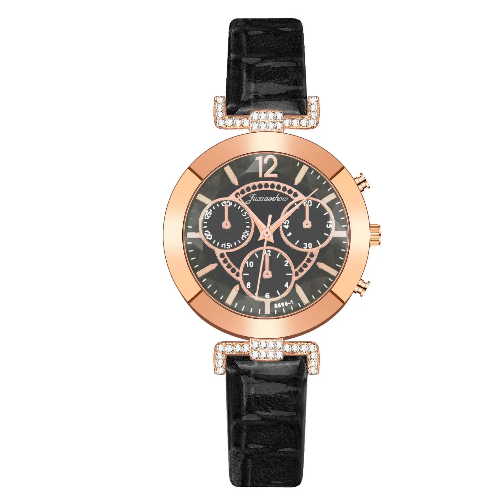 

relogio Ladies Watches Ladies Belt Watch Surface Diamond Korean Fashion Casual Women's Watch Women Clock Creative Gift Brand