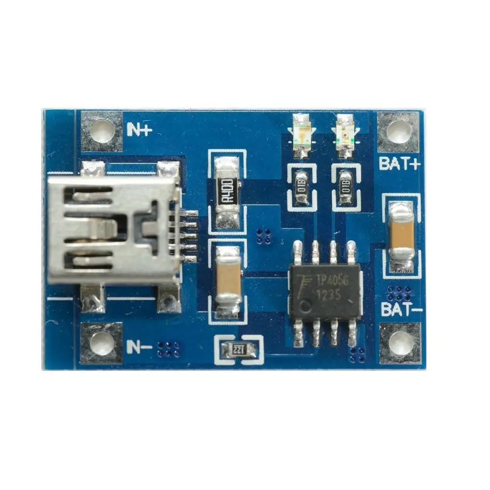 Taidacent TP4056 1A литиевая батарея Адаптивная технология зарядки доска Mini USB интерфейс