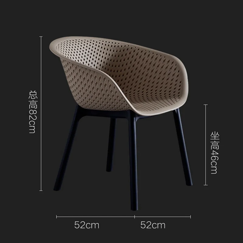 Современные пластиковые стулья для столовой китайский полипропиленовый процесс