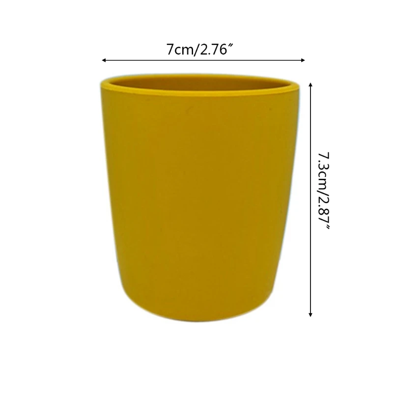 

Baby Learning Drinking Cup BPA-free Heat-Resistant Infants Silicone Water Mug