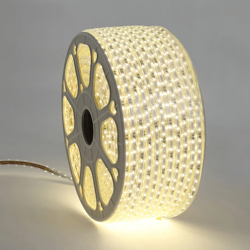 СВЕТОДИОДНАЯ лента SMD 3528 220 В переменного тока светодиодов/м гибкая