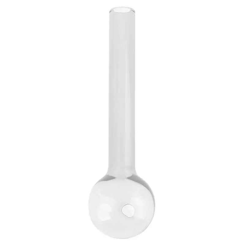 

10PCS Handmade Colorful Round Glass Straw Round Create Head Wedding Party Straws Household Glass Straight Pipet Tubularis