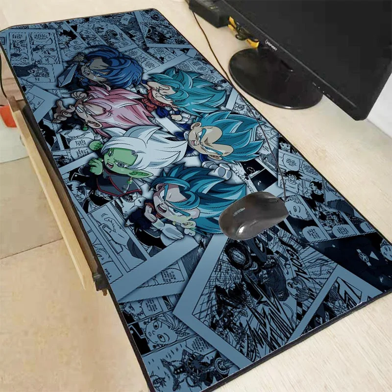 Mairuige, японские аниме Dragon Ball Z, большой игровой коврик для мыши с замком, высокое качество, расширенный коврик для мыши, профессиональный