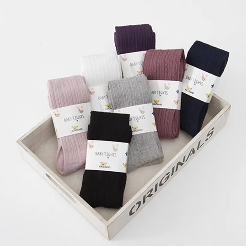 От 0 до 8 лет Детская одежда для девочек Теплые колготки плотные эластичные