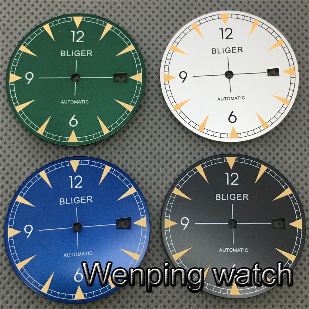 

Bliger 33.1mm Watch Dial Luminous Suitable For NH35 NH36 Movement