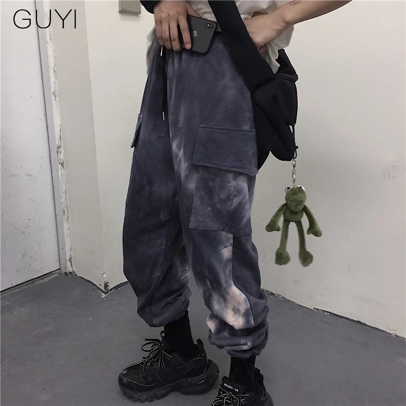 Уличные штаны для мужчин уличная одежда в стиле хип-хоп мужские свободные брюки