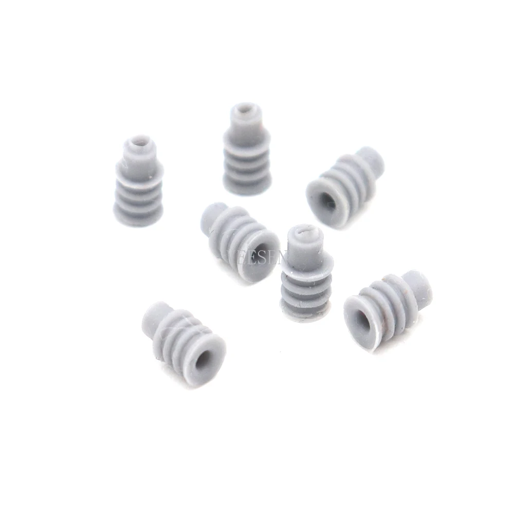 

5Set 4P Male 1.5 Round Automotive Water Temperature ABS Sensor Plug for VW Car PA66 Black Waterproof Connector 0.5-0.8mm2