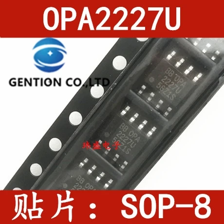 

10PCS OPA2227 OPA2227U OPA2227UA dual operational amplifier SOP-8 in stock 100% new and original