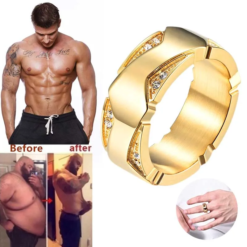 

Fashion Jewelry Classic Business Men's 18K Gold Ring Diamond Ring Business Men's Engagement Anniversary Gift Luxury Jewelry