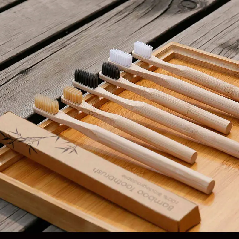 1 шт. деревянная зубная щетка для взрослых и детей | Красота здоровье