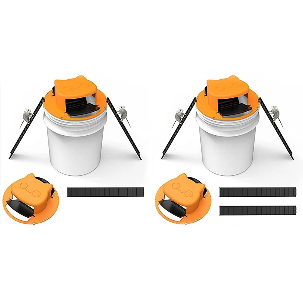 Многоразовая умная мышь в форме головы кошки крыса-ловушка пластиковая откидная