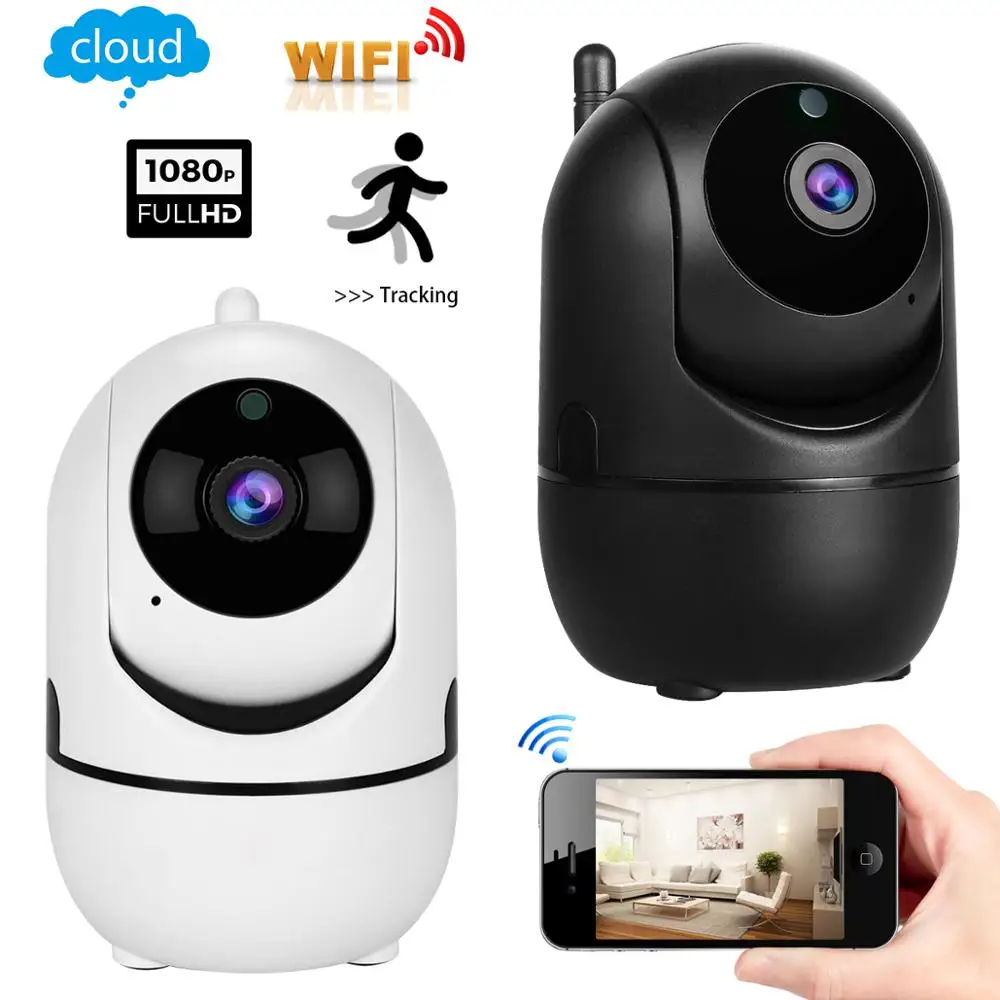Беспроводная ip камера 1080P HD облачная Wifi интеллектуальное автоматическое