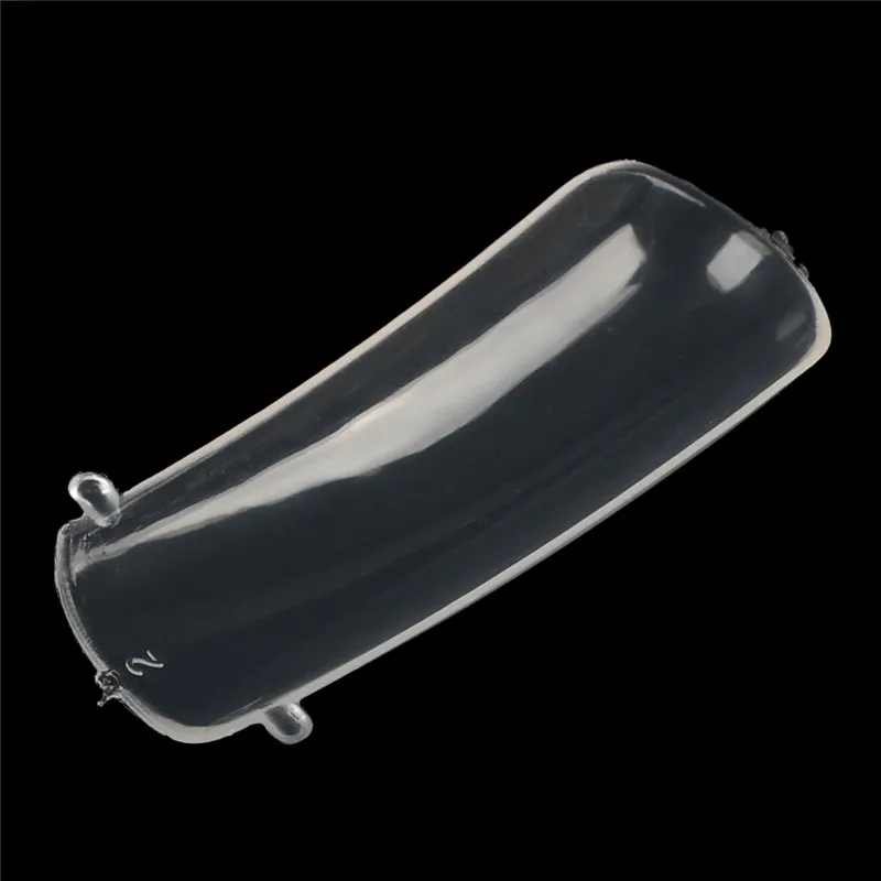 100 шт./компл. накладные ногти Двойная форма система для ногтей УФ геля акриловая