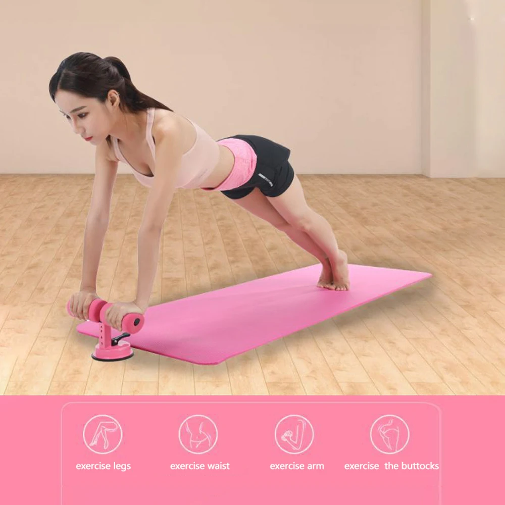 

Yoga Mat Set Practice Fitness Mat with Sit-up Bar Resistance Band Fitness Accessories Bodybuilding Home Pilates Exercise Mat