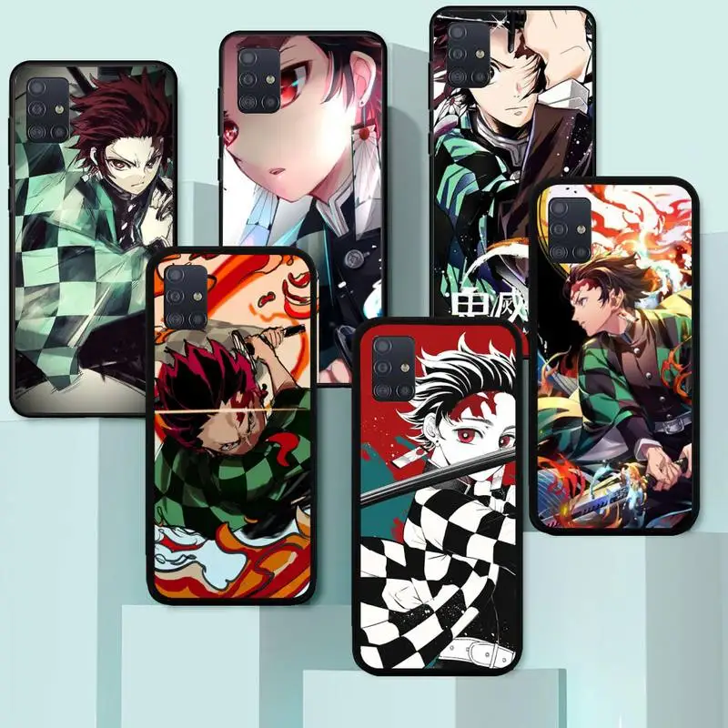 

Anime Kimetsu No Yaiba Phone Case TPU for Samsung Galaxy J2 J4 J5 J6 J7 J8 Note 5 7 8 9 10 20 2018 cover