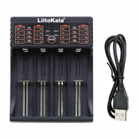 liitokala lii 402 18650 battery charger for 26650 16340 rcr123 14500 lifepo4 1 2v ni mh ni cd rechareable battery lii402