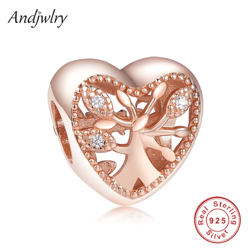 Женское серебряное украшение в виде сердца подходящее для браслета из серебра 925