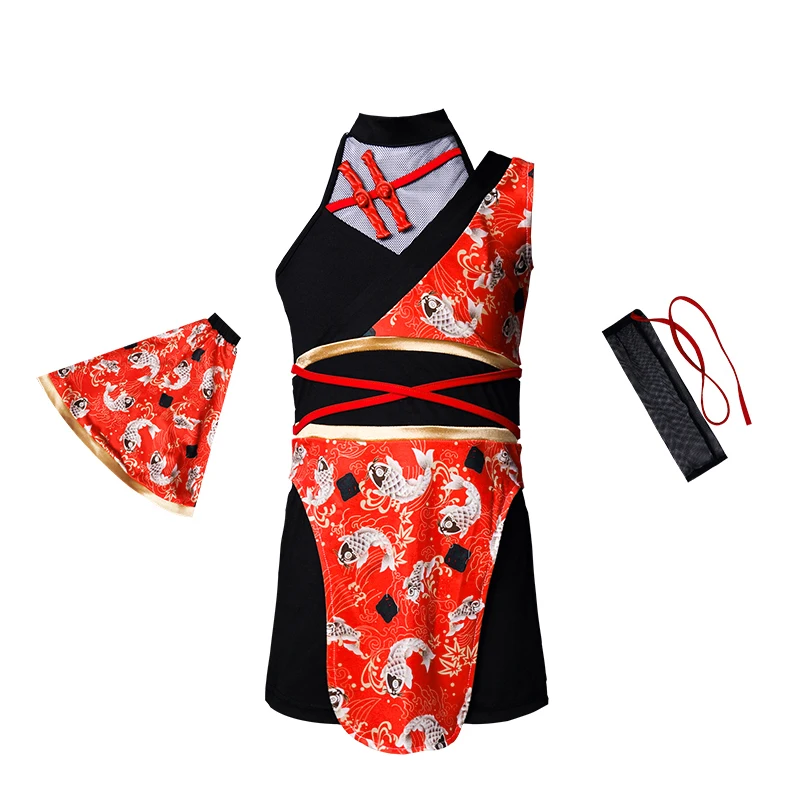 

2020 Kids Jazz Dance Costumes Chinese Style Children'S Catwalk Model Clothes Girls Hip Hop Street Dance Performance Clothes