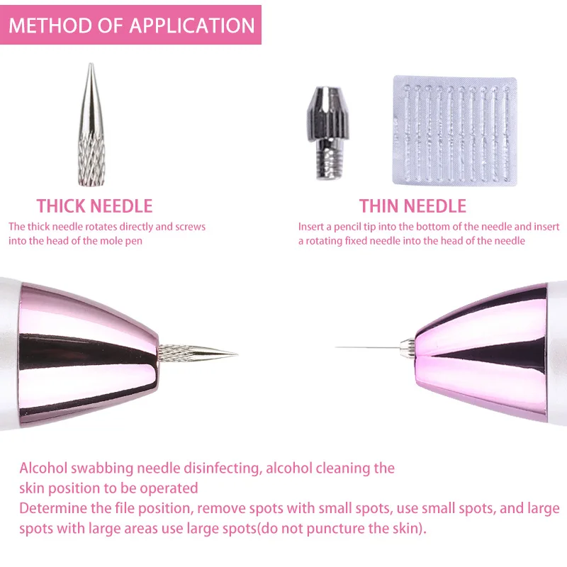 Ручка для удаления темных пятен ЖК-ручка ухода за кожей бородавок инструмент