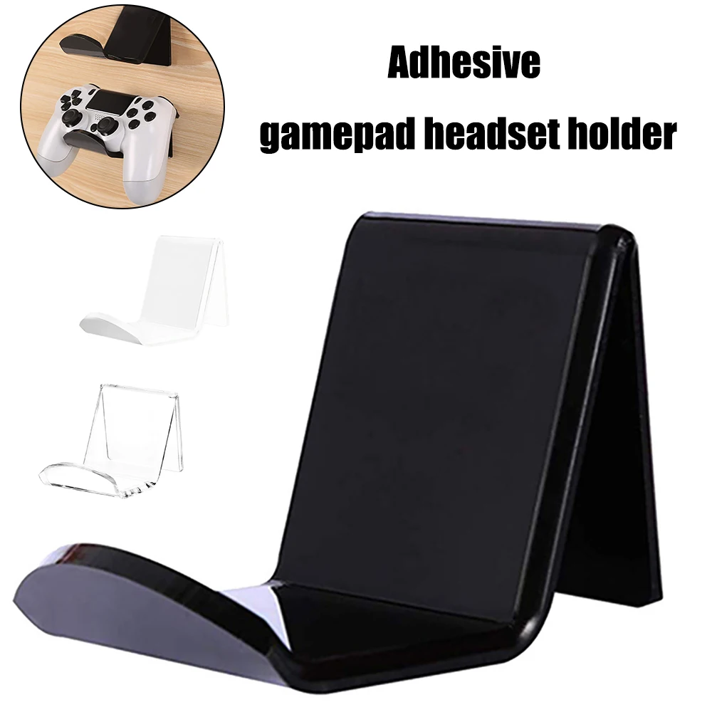 

3 Colors Wall-mounted Game Controller Holder Joystick Phone Mount Gamepad Wall Stand Headphone Handle Game Controller Stand