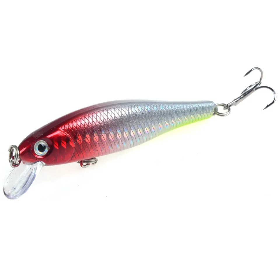 

1Pcs Minnow Fishing Lures Hard Bait 8.8cm 9.5g Jig wobbler Bass Pike Lure Plastic Artificial Baits for Fishing Tackle Crankbait