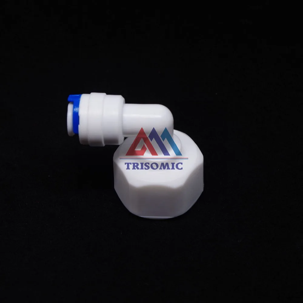 Локоть 1/" OD трубка Quick Pushfit-1/2" Женский фитинг соединение Аквариум RO фильтр для воды система обратного осмоса