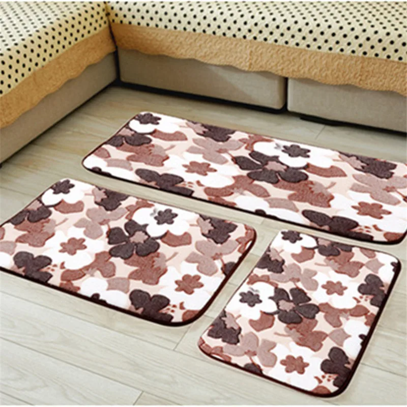 3 шт./компл. пастырской Стиль автомобильные коврики для Кухня Гостиная Ванная