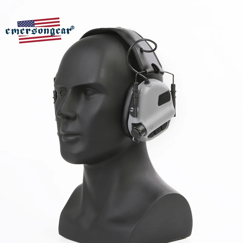 

Emersongear Tactical Headset Head-Mounted Earmor Hearing Protection Headphones Paintball Hunting Shooting Militar Ear Protector