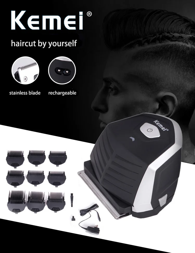 

Hair Clipper 0mm Baldheaded Men DIY Hair Cutter Portable Hair Beard Trimmer Cordless Shortcut Pro Self-Haircut Machine