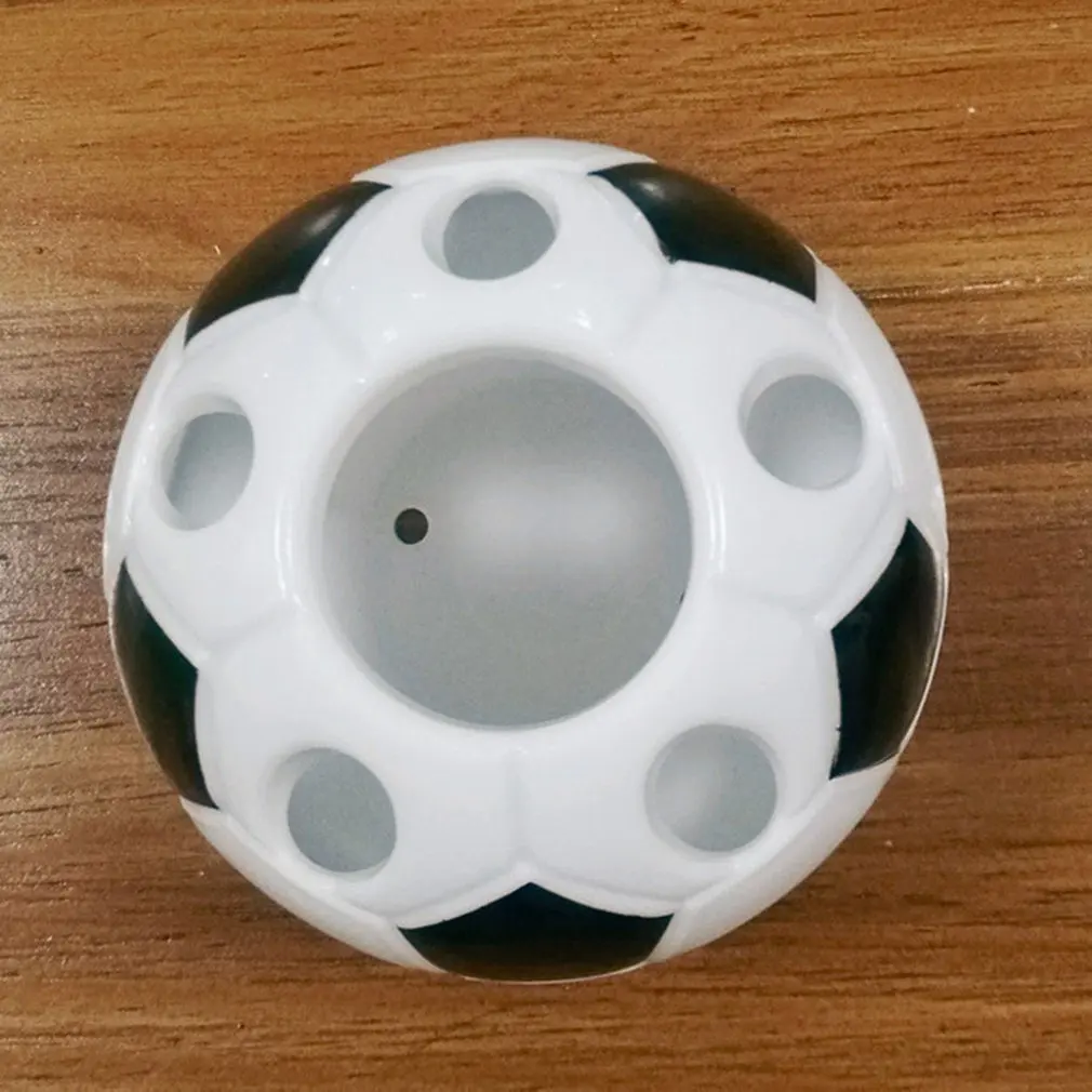 

Multifunctional Plastic Football Pen Holder Creative Pen Holder On Table Office Home School Pen Holder