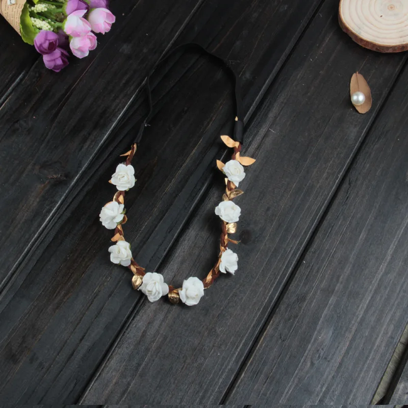 1 шт. 4 цвета милые детские аксессуары для волос повязка на голову с золотыми