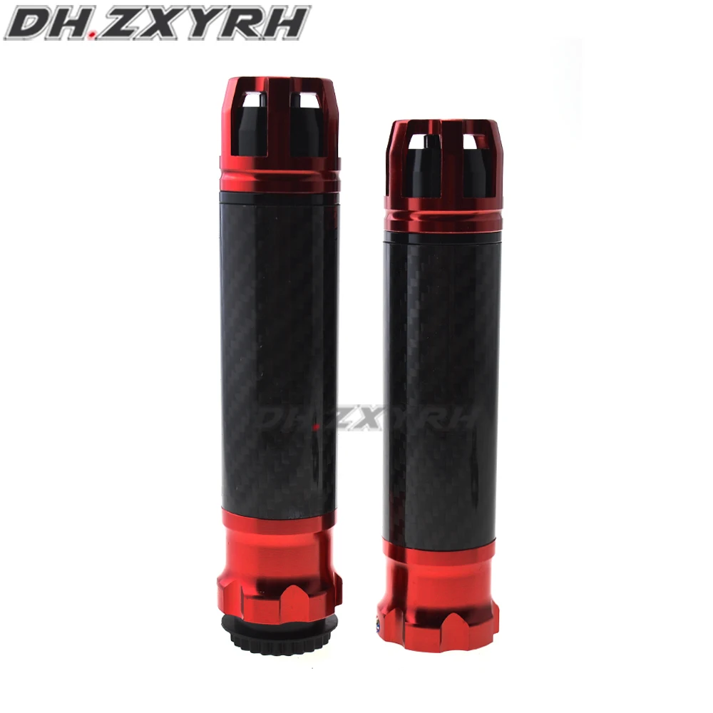 Руль мотоциклетный из углеродного волокна 7/8 дюйма 22 мм для Yamaha Suzuki Kawasaki Honda Benelli