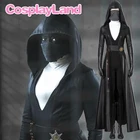 Костюм для косплея ангелы абар, костюм для карнавала и Хэллоуина, черный костюм сестры, женский комбинезон, сапоги, изготовленный на заказ