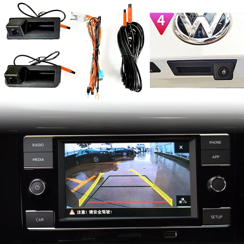 

For Volkswagen Original factory screen upgrade reversing image17-20 Tiguan/Atlas/Touareg 19-20 Passat/TAYROM/T-Cross/TAOS/JETTA