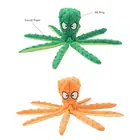 Новые мягкие животные игрушки 8 ноги Осьминог Плюшевая Игрушка Супер Осьминог из зернистой кожи собака головоломки укус вокальный продукт устойчивый принадлежности для кошек и собак